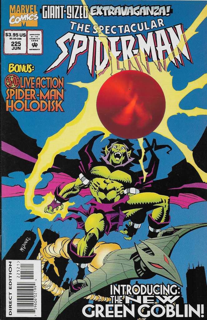 The Spectacular Spider-Man #225 Special Cover