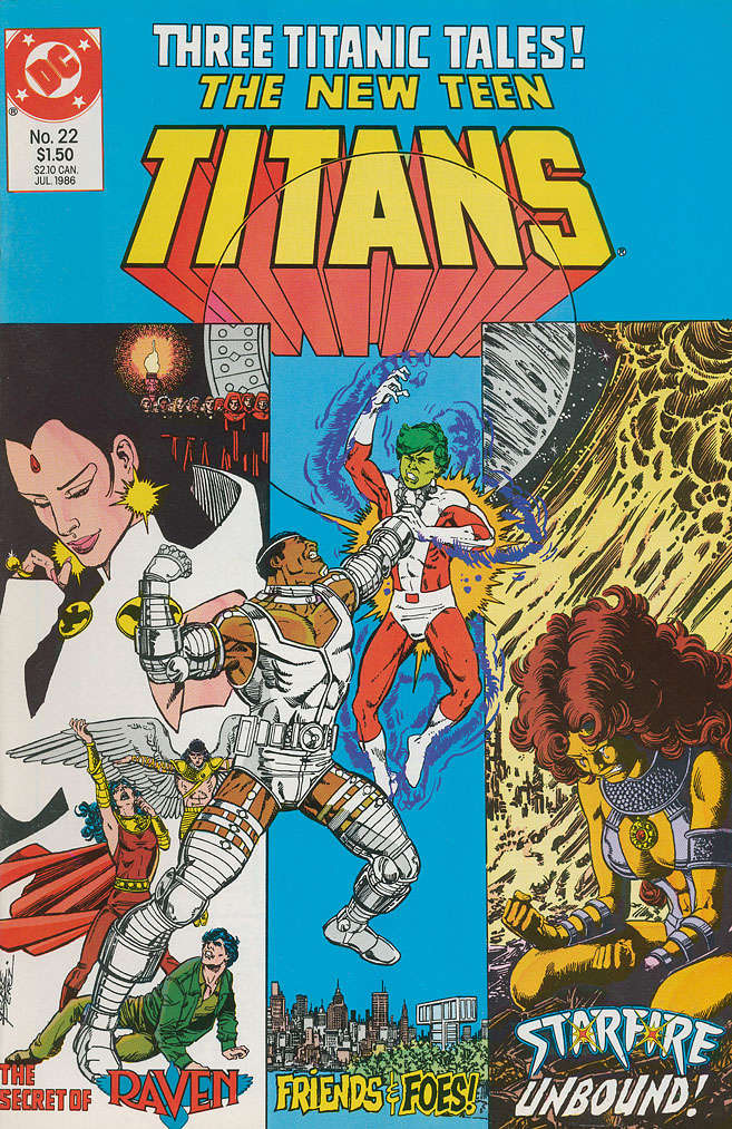 The New Teen Titans (2nd Series) #22