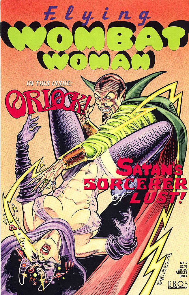 Flying Wombat Woman #2