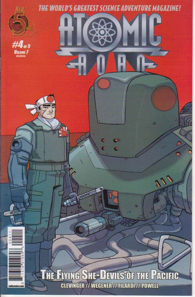 Atomic Robo and the Flying She-Devils of the Pacific #4
