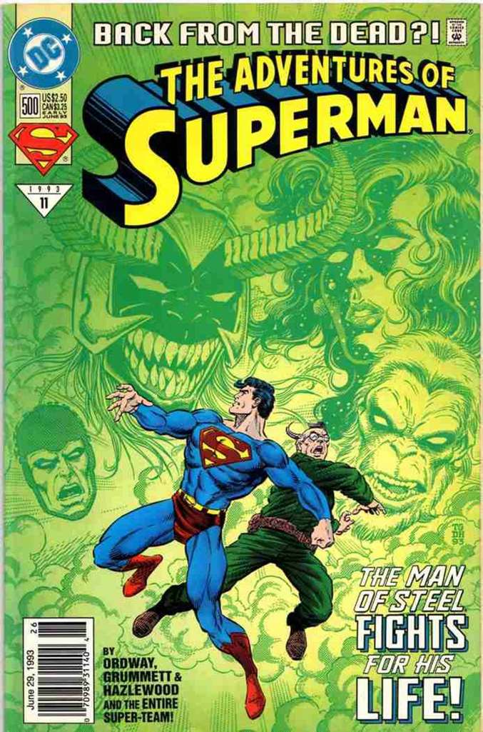 Adventures of Superman #500 Newsstand Edition