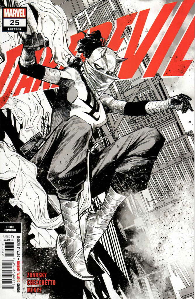 Daredevil (6th Series) #25  - 3rd printing