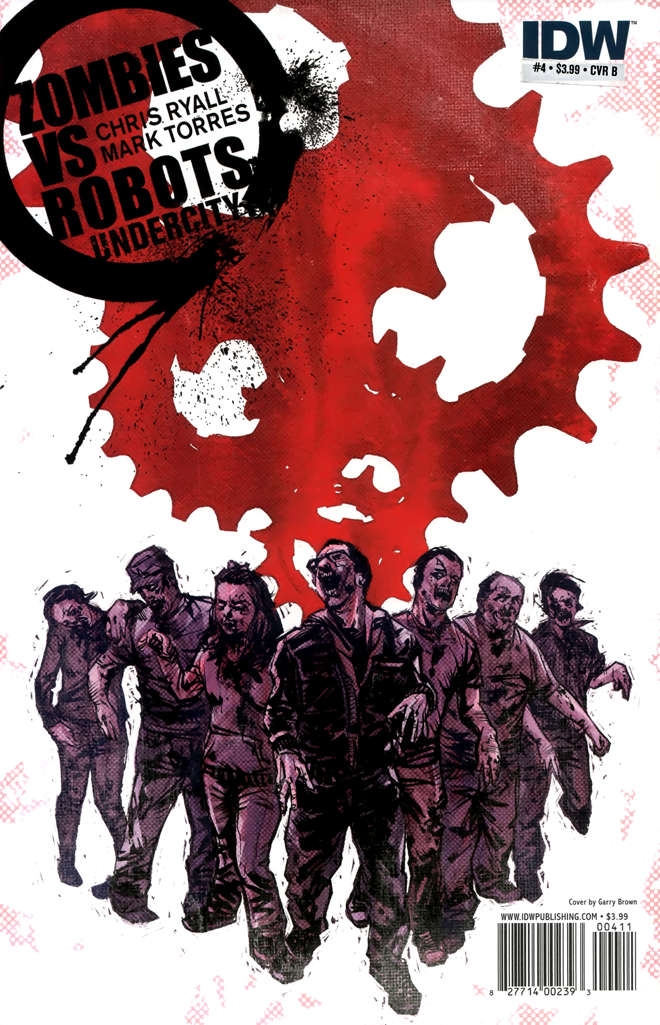 Zombies vs. Robots: Undercity #4 Variation B