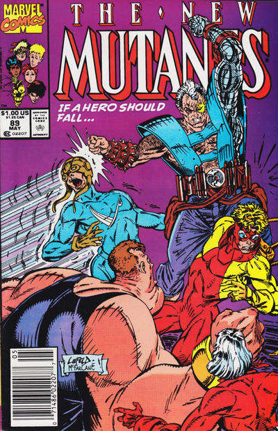 The New Mutants #89 Newsstand Edition