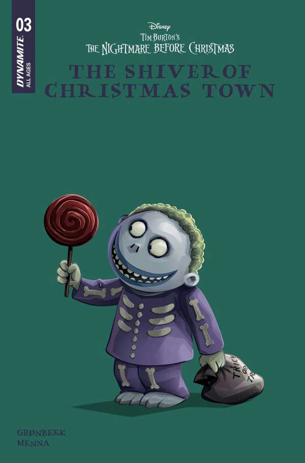The Nightmare Before Christmas: The Shiver of Christmas Town #3 Variation D