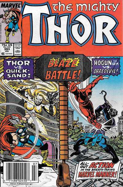 Thor #393 Newsstand Edition