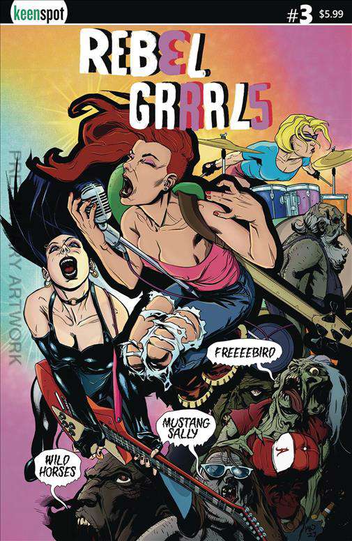 Rebel Grrrls #3 Variation C