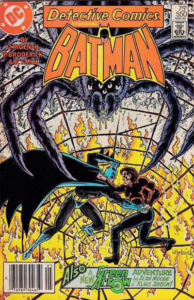 Detective Comics #550 Newsstand Edition