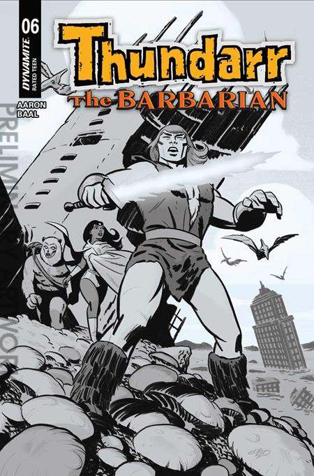 Thundarr the Barbarian #6 Variation F
