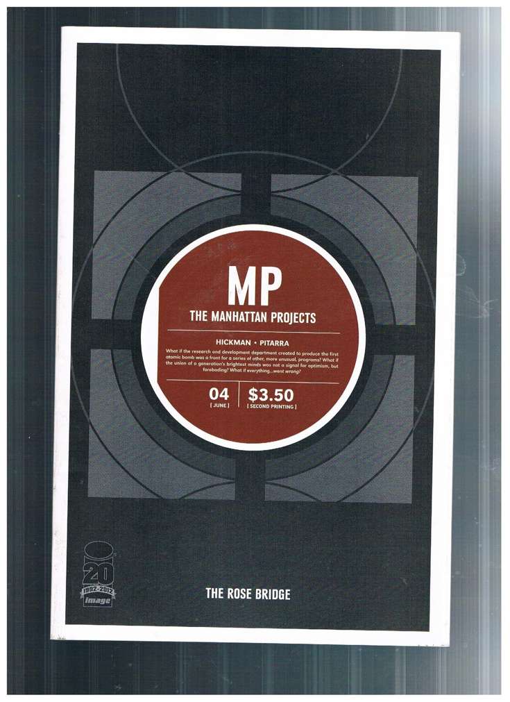 The Manhattan Projects #4  - 2nd printing