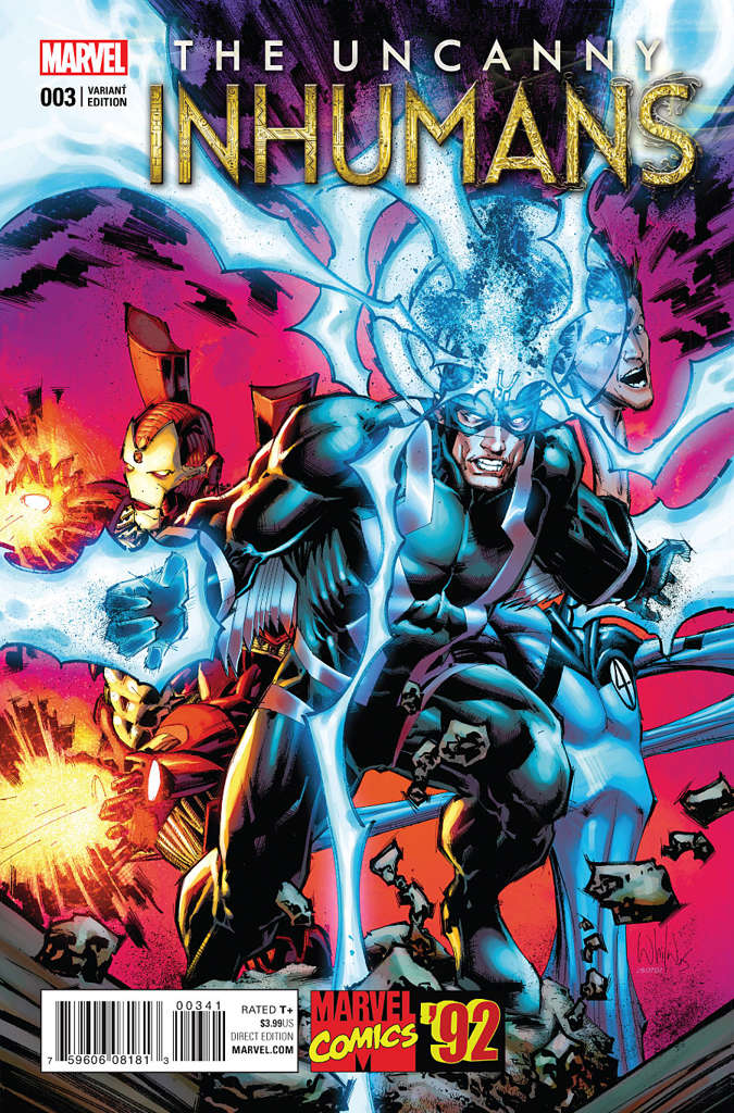 The Uncanny Inhumans (2nd Series) #3 Variation B