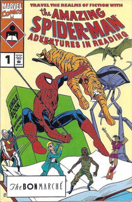 Adventures In Reading Starring the Amazing Spider-Man (Vol. 1) #1 Variation E