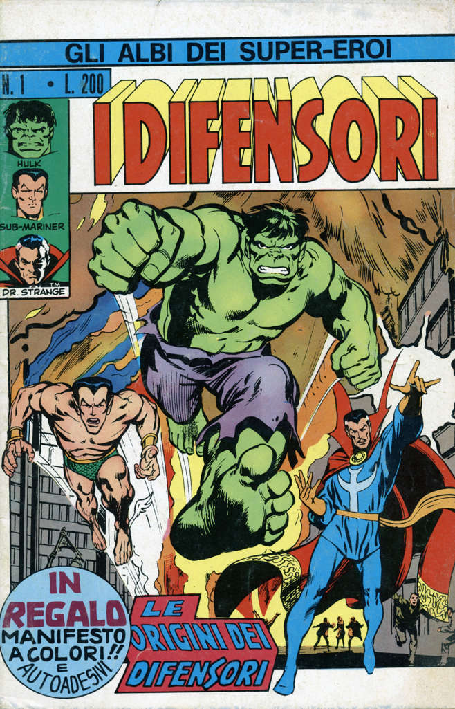 Albi dei Super-Eroi, Gli