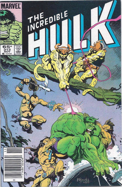 The Incredible Hulk #313 Newsstand Edition