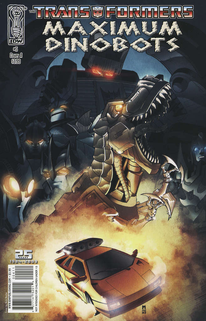 The Transformers: Maximum Dinobots #5 Variation A