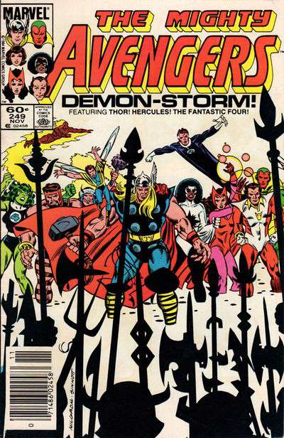 The Avengers #249 Newsstand Edition