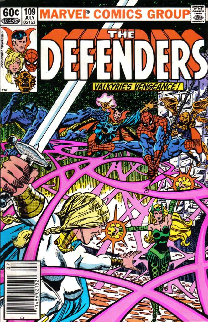 The Defenders #109 Newsstand Edition