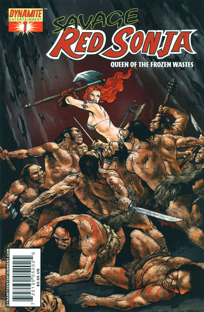 Savage Red Sonja: Queen of the Frozen Wastes #1 Variation C