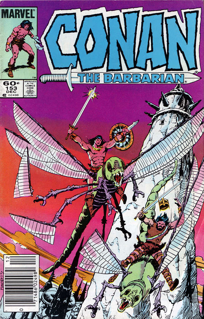 Conan the Barbarian #153 Newsstand Edition