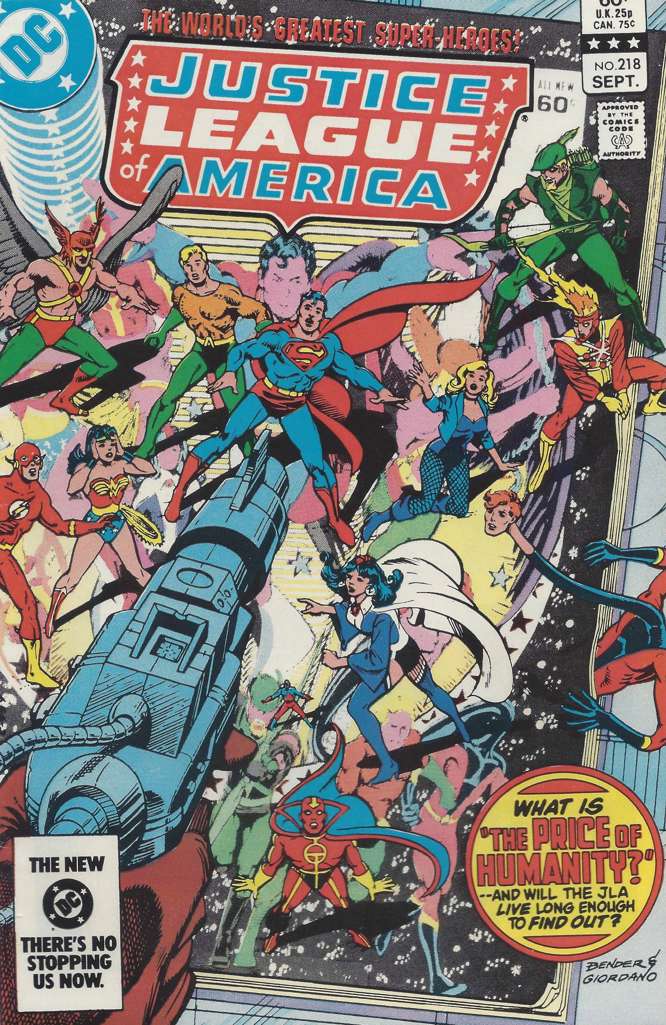 Justice League of America #218