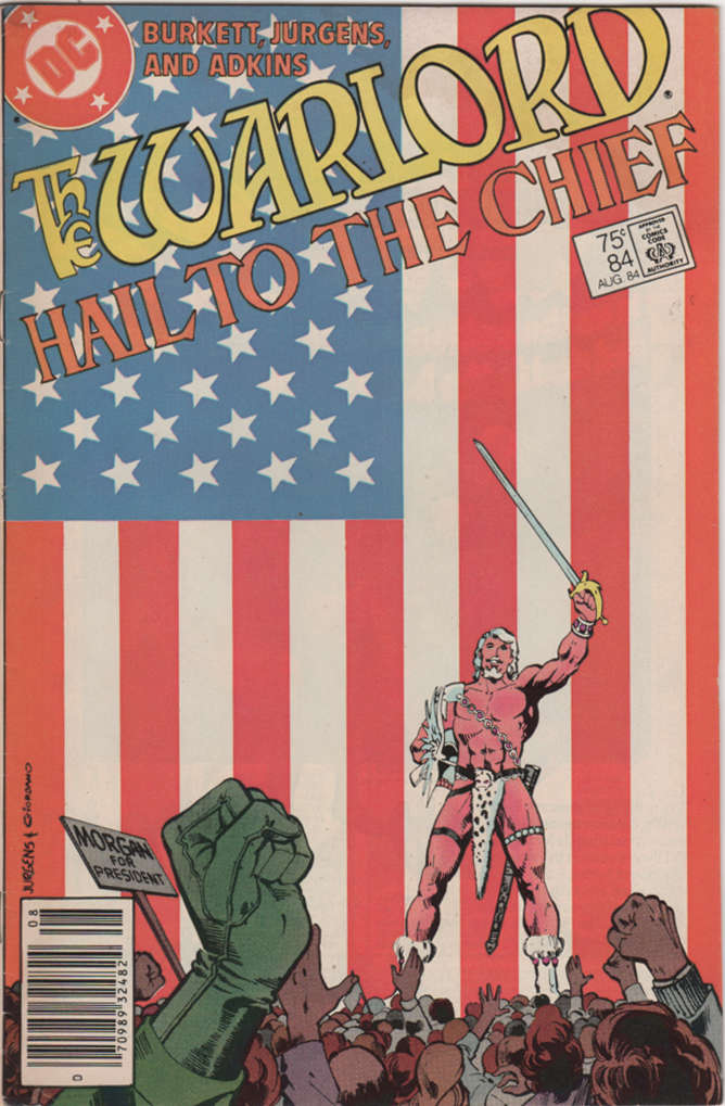 Warlord (DC) #84 Newsstand Edition