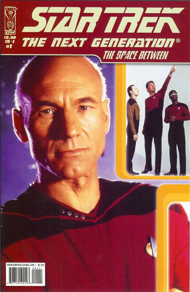 Star Trek: The Next Generation: The Space Between #1 Variation B