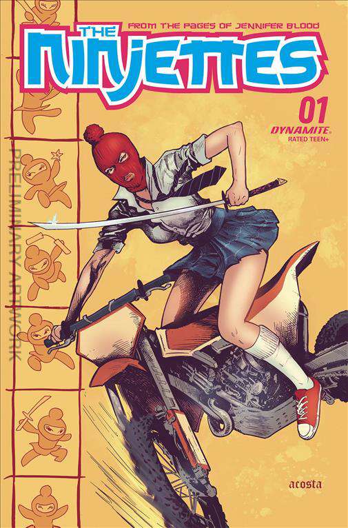 The Ninjettes (2nd Series) #1 Variation C