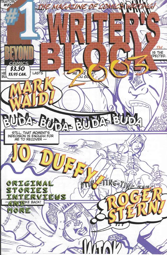 Writer’s Block 2003, The Magazine of Comics Writing