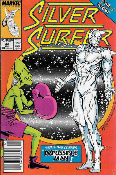 The Silver Surfer (Vol. 3) #33 Newsstand Edition