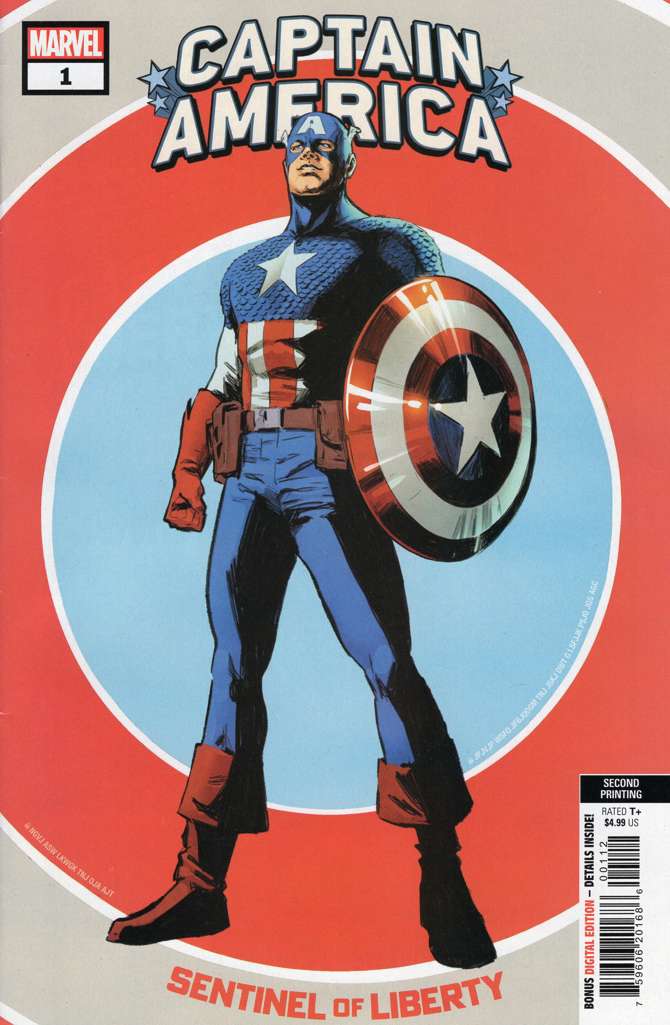Captain America: Sentinel of Liberty (2nd Series) #1  - 2nd printing