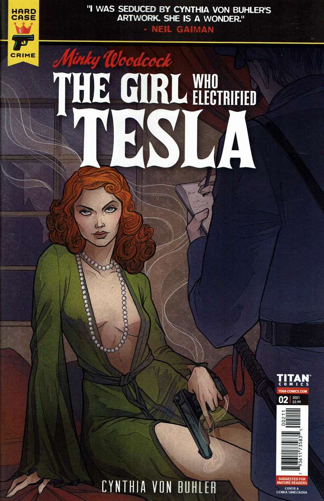 Minky Woodcock: The Girl Who Electrified Tesla #2 Variation A