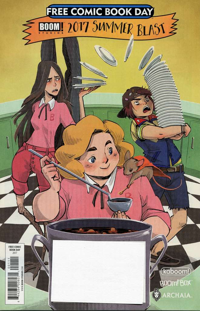 Boom! Studios Summer Blast Free Comic Book Day #2017