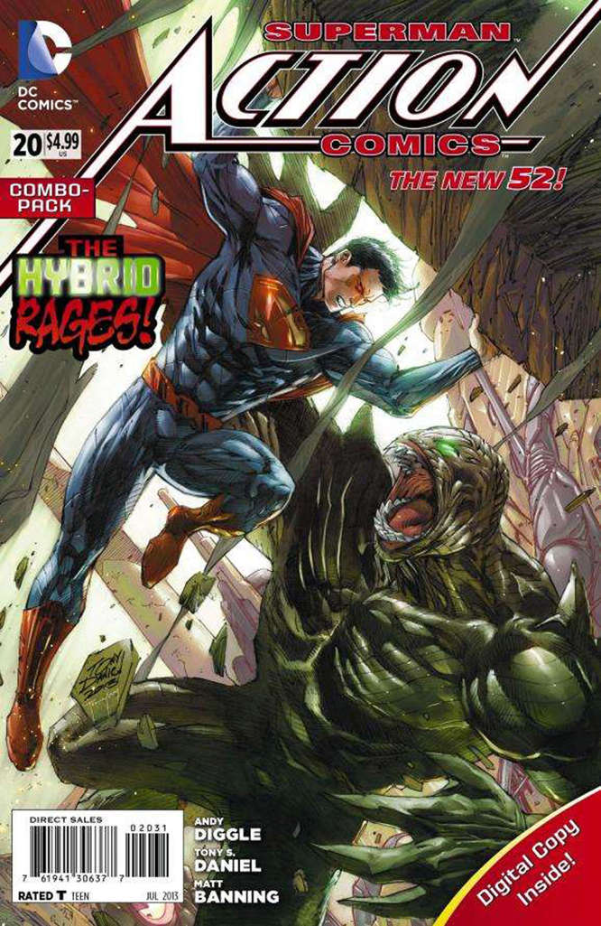 Action Comics (2nd Series) #20 Variation B