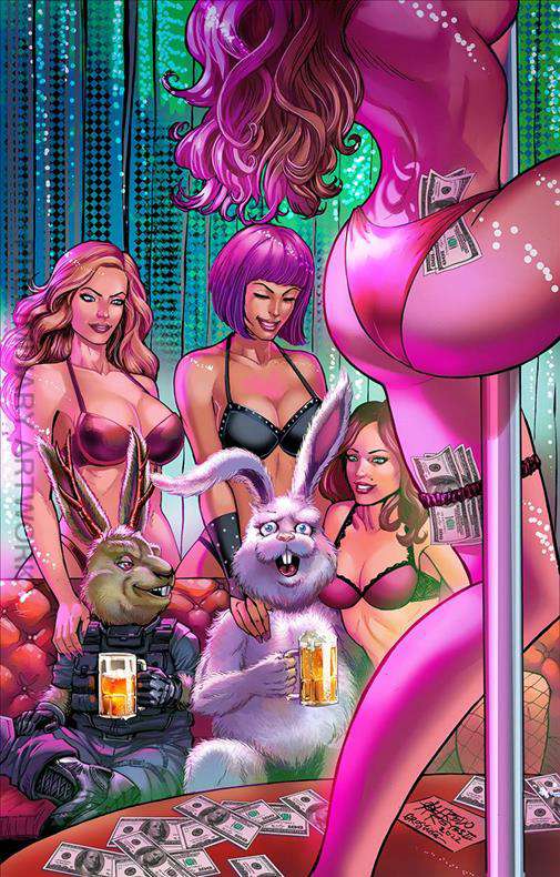 Man Goat & The Bunny Man: Green Eggs & Blam #2 Variation C