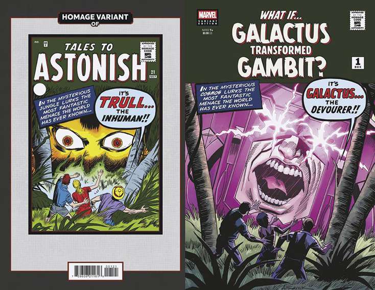 What If…? Galactus: Galactus Transformed Gambit? #1 Variation A