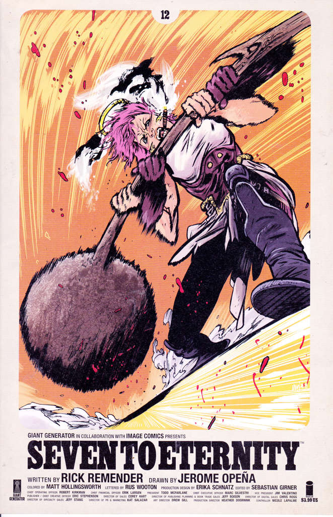 Seven to Eternity #12 Variation B