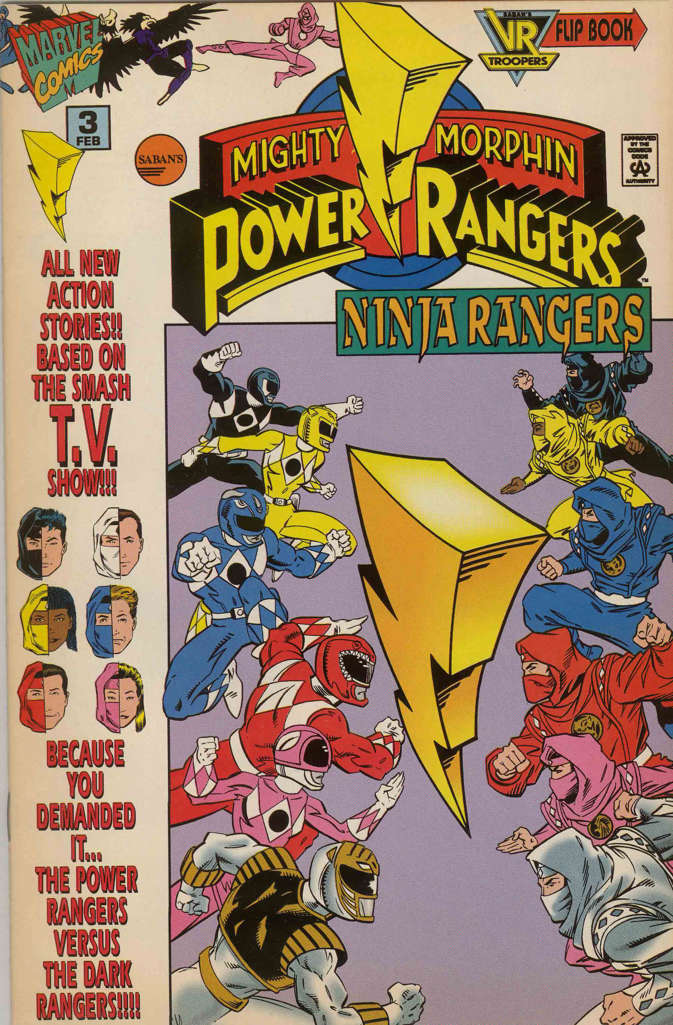 Mighty Morphin Power Rangers: Ninja Rangers/VR Troopers (Saban’s…) #3