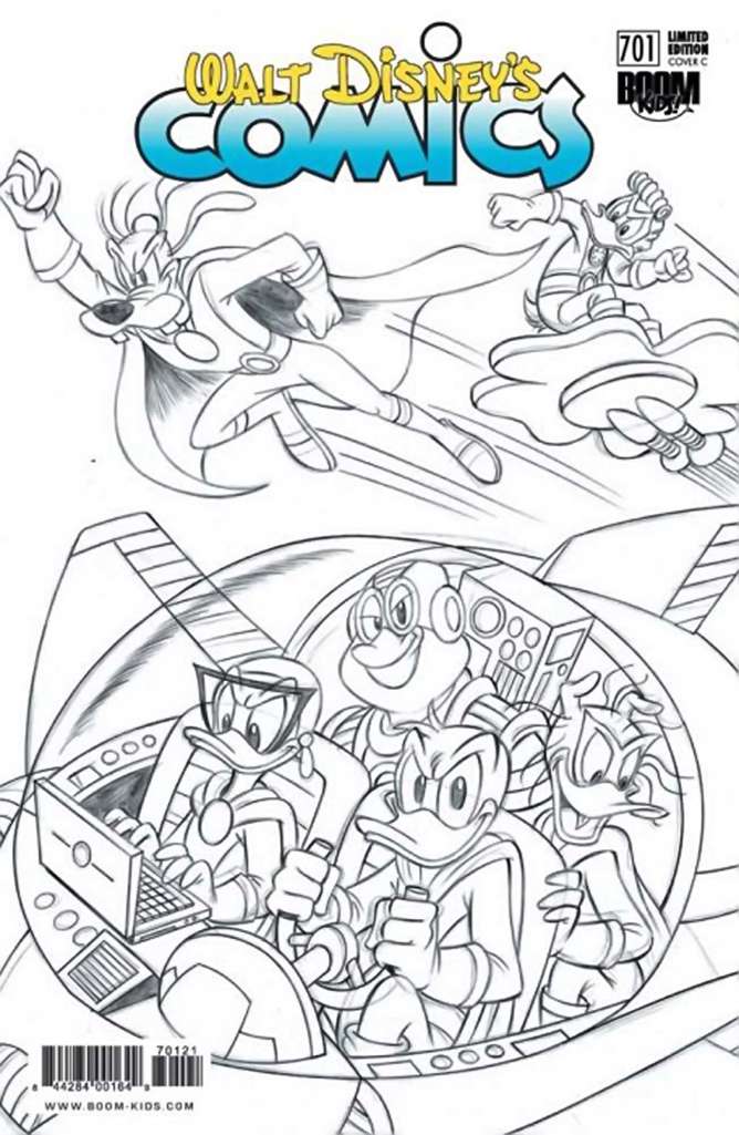 Walt Disney’s Comics and Stories #701 Variation C