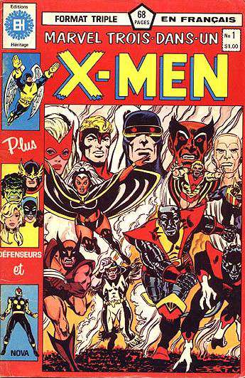 Marvel Trois-Dans-Un X-Men