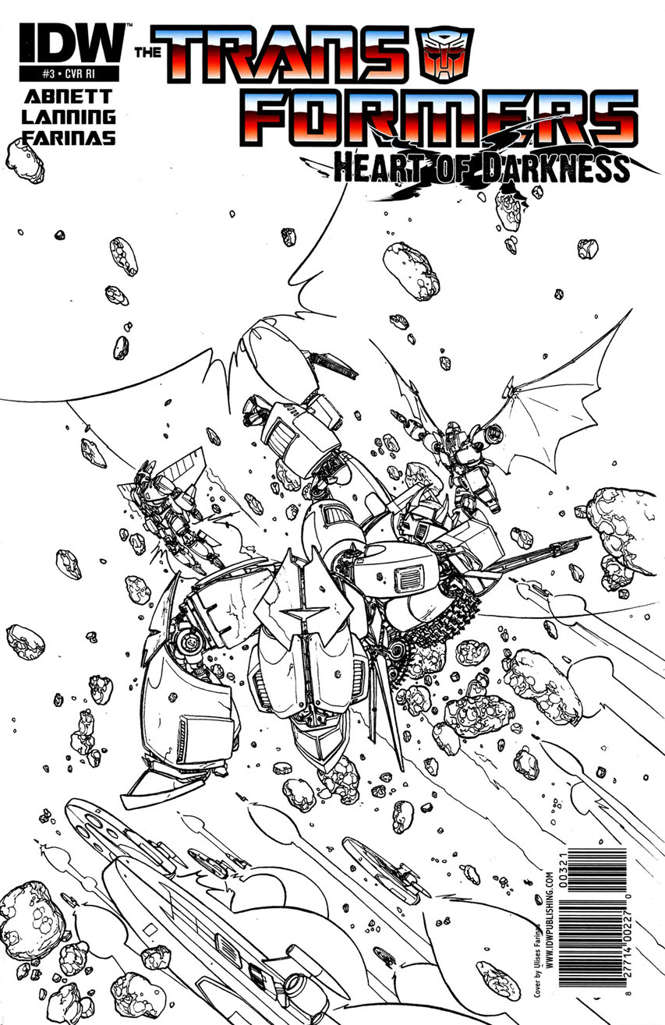 The Transformers: Heart of Darkness #3 Variation C