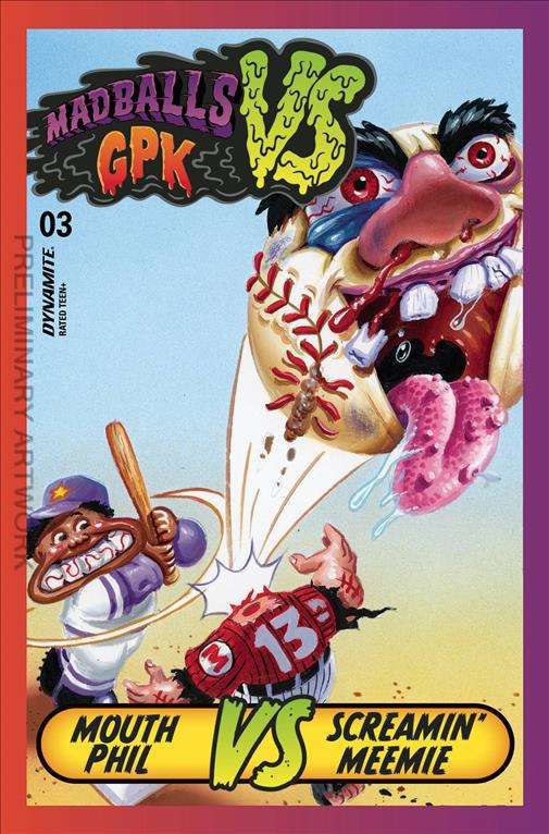 Madballs vs Garbage Pail Kids #3 Variation C