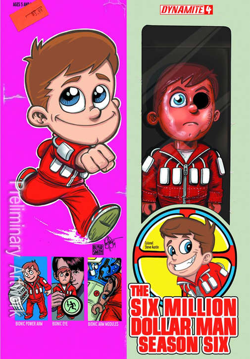 The Six Million Dollar Man: Season Six #4 Variation A