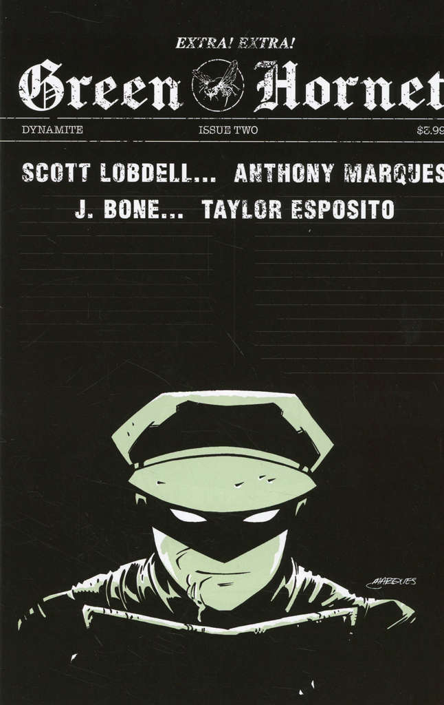 Green Hornet (Dynamite, 4th Series) #2 Variation B