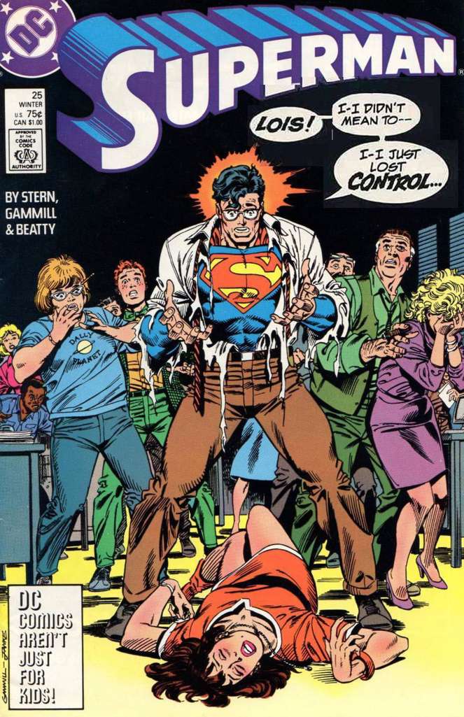 Superman (2nd Series) #25  - 3rd printing