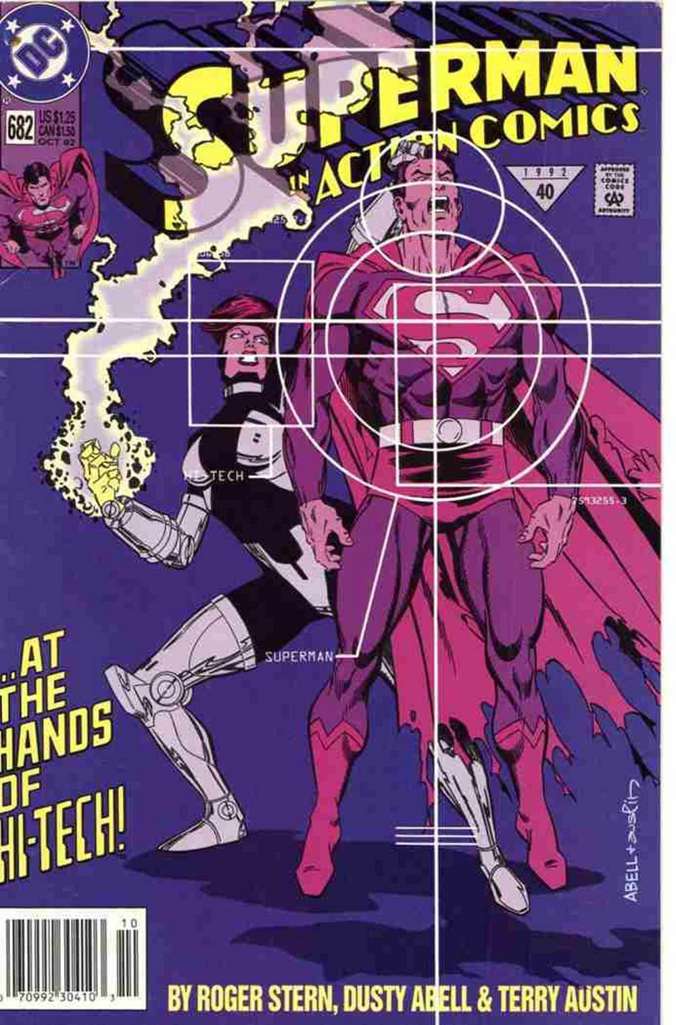Action Comics #682 Newsstand Edition