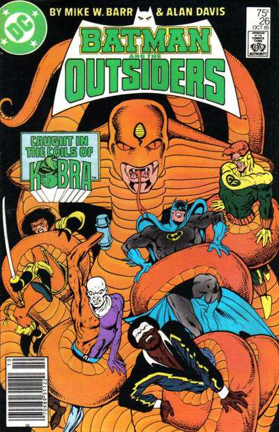 Batman and the Outsiders #26 Newsstand Edition