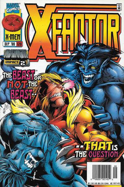 X-Factor #126 Newsstand Edition