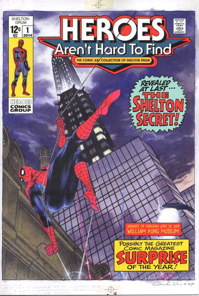 Heroes Aren’t Hard to Find: The Comic Art Collection of Sheldon Drum