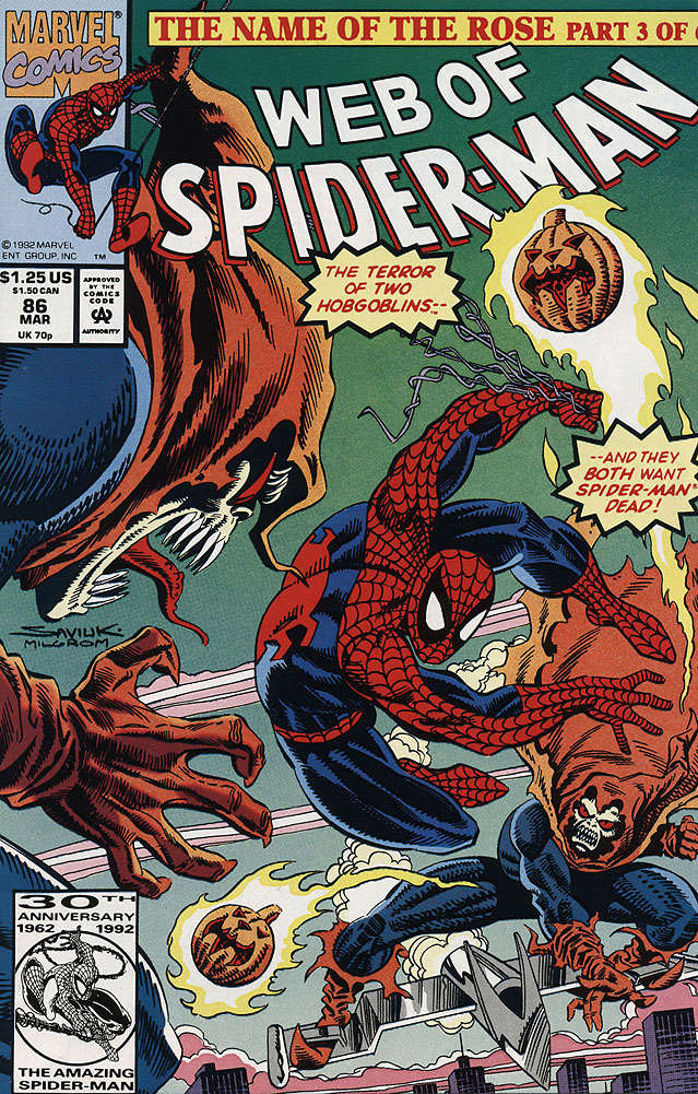 The Web of Spider-Man #86