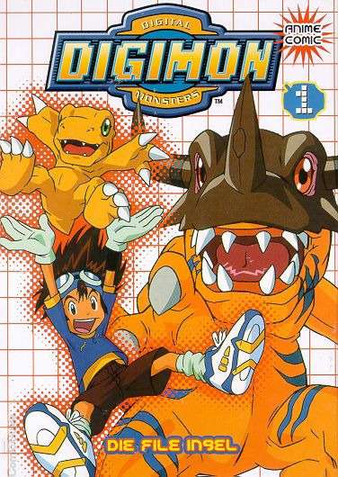 Digimon Anime Comic